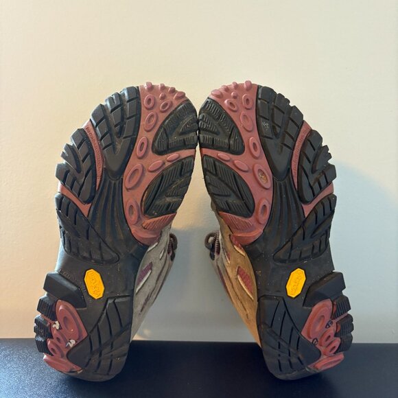 Merrell Moab 2 Mid Women's Size 10 Waterproof Hiking Boots Boulder Blush J24454 - Picture 7 of 8